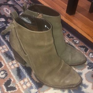 Green Blondo Booties